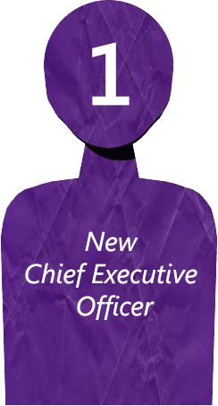 1 new Chief Executive Officer